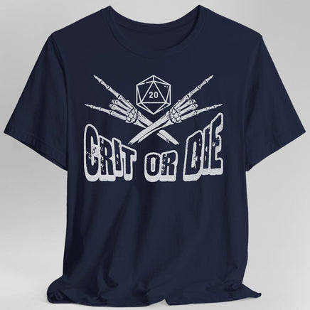 D&D Shirt - Crit or Die-GoblinSmith