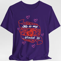 DND Valentines Gift Shirt - He is My Natural 20-GoblinSmith