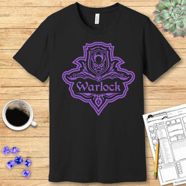 D&D Warlock Class Emblem T-Shirt-GoblinSmith