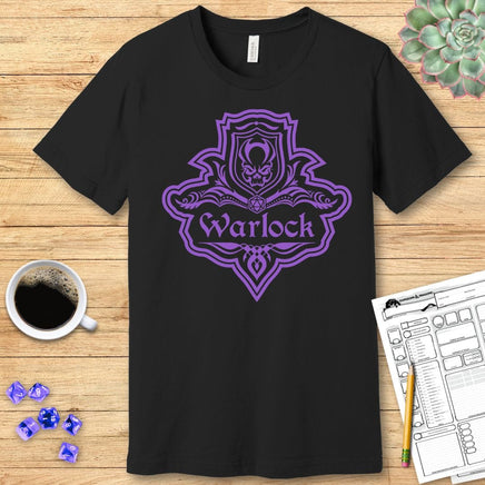 D&D Warlock Class Emblem T-Shirt-GoblinSmith