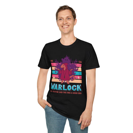 D&D Warlock Shirt - D&D Kawaii Class T-shirt-GoblinSmith