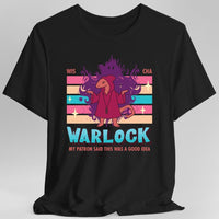 D&D Warlock Shirt - D&D Kawaii Class T-shirt-GoblinSmith
