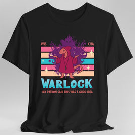 D&D Warlock Shirt - D&D Kawaii Class T-shirt-GoblinSmith