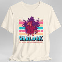 D&D Warlock Shirt - D&D Kawaii Class T-shirt-GoblinSmith