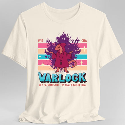 D&D Warlock Shirt - D&D Kawaii Class T-shirt-GoblinSmith