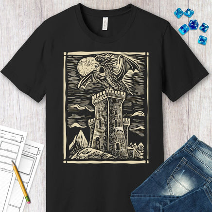 Dragon Shirt - Vintage Medieval Art-GoblinSmith