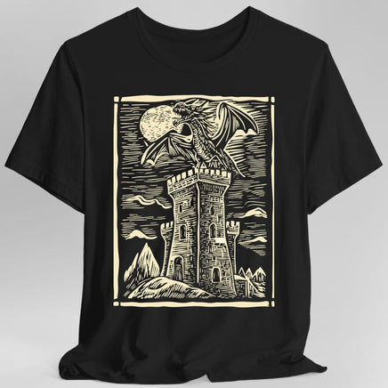 Dragon Shirt - Vintage Medieval Art-GoblinSmith