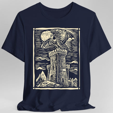 Dragon Shirt - Vintage Medieval Art-GoblinSmith