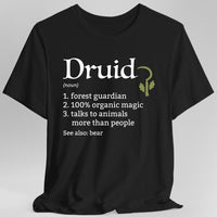 Druid Class Definition D&D T-Shirt-GoblinSmith