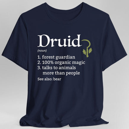Druid Class Definition D&D T-Shirt-GoblinSmith