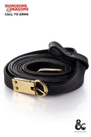 Dungeons & Dragons Double Leather Belt Black-GoblinSmith