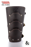 Dungeons & Dragons Fighter Leather Bracers Brown-GoblinSmith