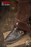 Dungeons & Dragons Leather Gaiters Type 4 Brown-GoblinSmith