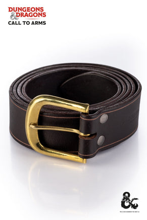 Dungeons & Dragons Leather Belt Brown-GoblinSmith