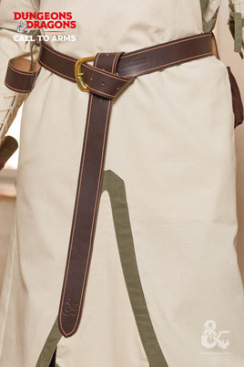 Dungeons & Dragons Leather Belt Brown-GoblinSmith