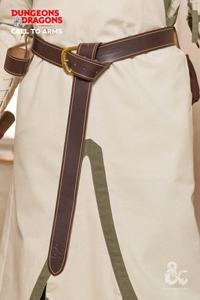Dungeons & Dragons Leather Belt Brown-GoblinSmith