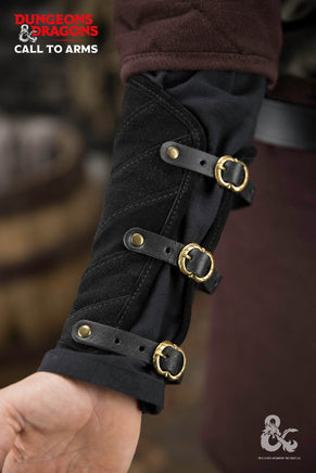 Dungeons & Dragons Ranger Bracers Black-GoblinSmith
