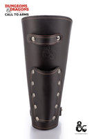Dungeons & Dragons Rogue Leather Bracers Brown-GoblinSmith