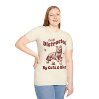 Easily Distracted By Cats & Dice Shirt-GoblinSmith