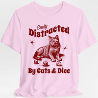 Easily Distracted By Cats & Dice Shirt-GoblinSmith