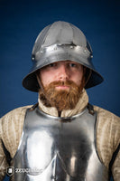 Burgundian Kettle Hat 1,6mm Polished-GoblinSmith