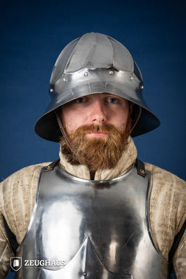 Burgundian Kettle Hat 1,6mm Polished-GoblinSmith