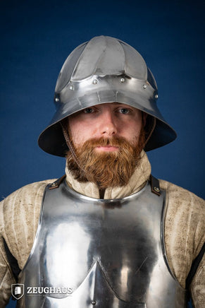 Burgundian Kettle Hat 1,6mm Polished-GoblinSmith