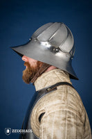 Burgundian Kettle Hat 1,6mm Polished-GoblinSmith
