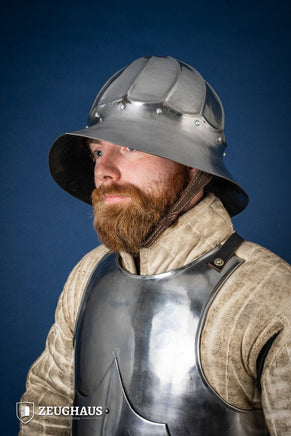 Burgundian Kettle Hat 1,6mm Polished-GoblinSmith