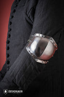 Elbow Caps 14th Cent. Polished-GoblinSmith