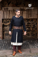 Long Tunic Everard Black-GoblinSmith