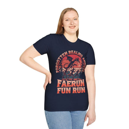 Faerun Fun Run Funny D&D T-shirt-GoblinSmith