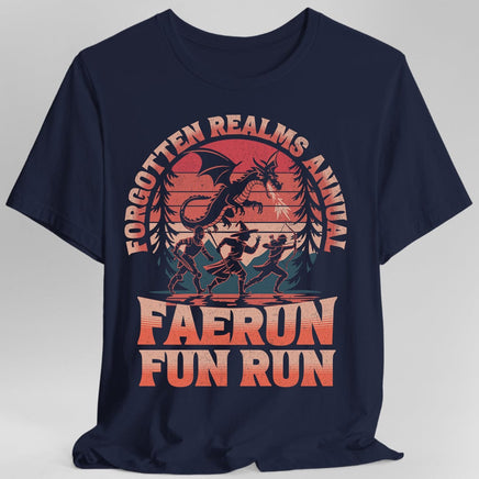 Faerun Fun Run Funny D&D T-shirt-GoblinSmith