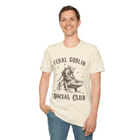 Feral Goblin Social Club T-shirt - With Toad-GoblinSmith