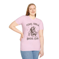 Feral Goblin Social Club T-shirt - With Toad-GoblinSmith
