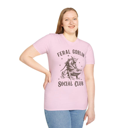 Feral Goblin Social Club T-shirt - With Toad-GoblinSmith