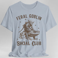 Feral Goblin Social Club T-shirt - With Toad-GoblinSmith