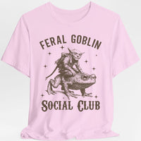 Feral Goblin Social Club T-shirt - With Toad-GoblinSmith