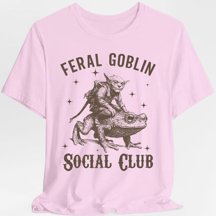 Feral Goblin Social Club T-shirt - With Toad-GoblinSmith