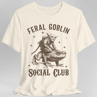 Feral Goblin Social Club T-shirt - With Toad-GoblinSmith