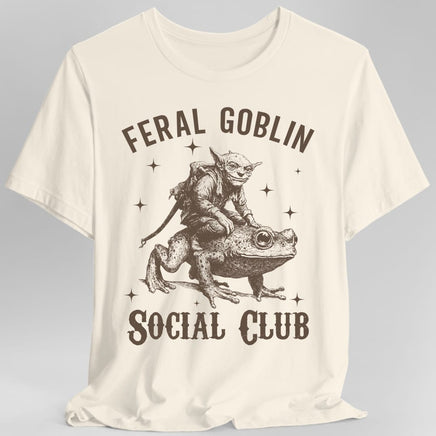 Feral Goblin Social Club T-shirt - With Toad-GoblinSmith