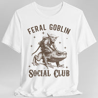 Feral Goblin Social Club T-shirt - With Toad-GoblinSmith