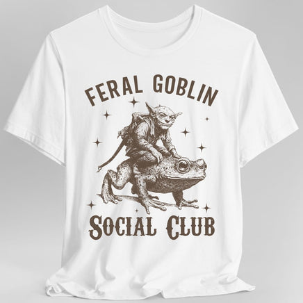 Feral Goblin Social Club T-shirt - With Toad-GoblinSmith