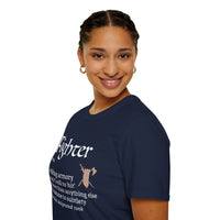 Fighter Class Definition D&D T-Shirt-GoblinSmith