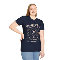 Fighter Class Vintage Label T-Shirt-GoblinSmith