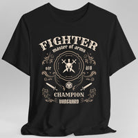 Fighter Class Vintage Label T-Shirt-GoblinSmith