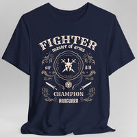 Fighter Class Vintage Label T-Shirt-GoblinSmith