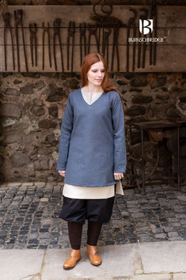 Short Tunic Frekja Grey-GoblinSmith