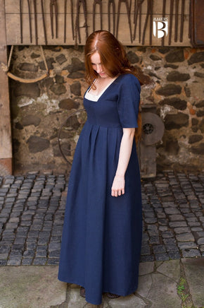 Dress Frideswinde Blue-GoblinSmith