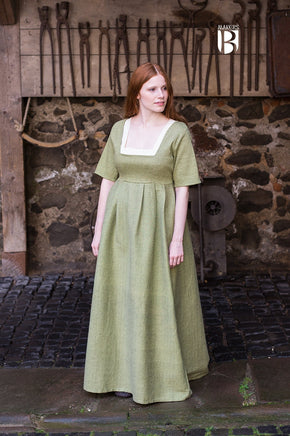 Dress Frideswinde Linden Green-GoblinSmith